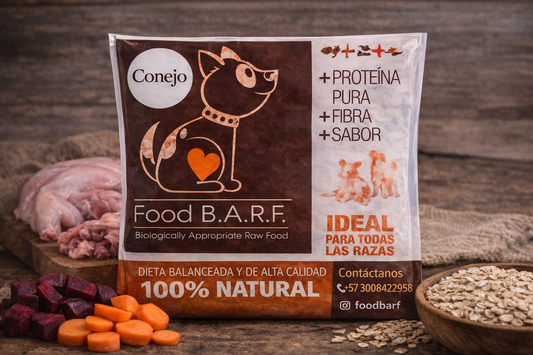 Dieta BARF Conejo 250gr