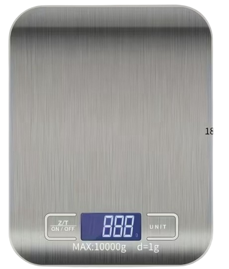 Báscula - Gramera Plateada